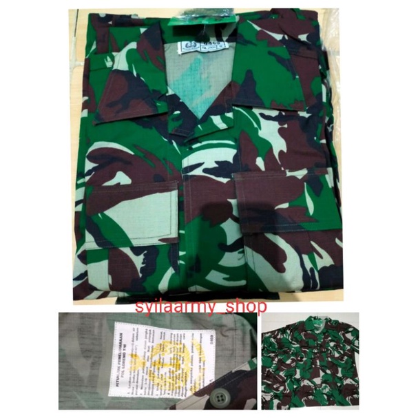 BAJU PDL TNI JATAH PEMBAGIAL TNI AL,BAJU PDL BAHAN SRITEX