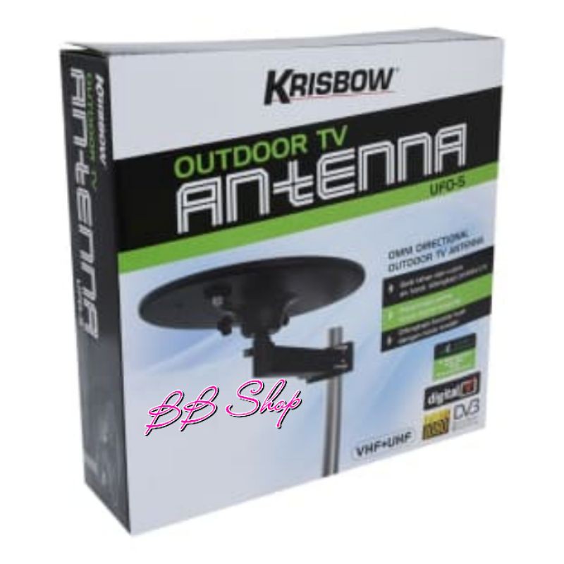 Jual Krisbow Antena TV Outdoor Ufo 5 Shopee Indonesia