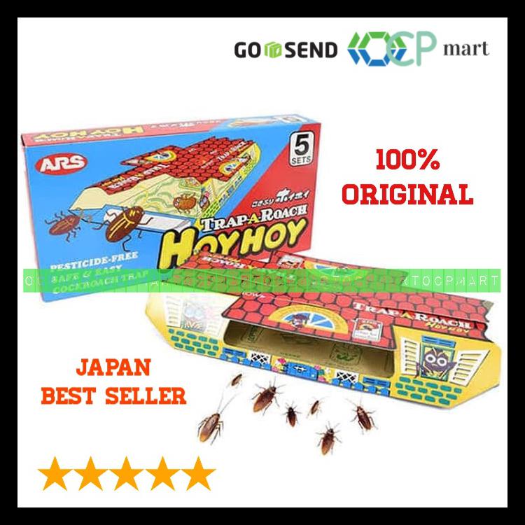PERANGKAP KECOA CICAK HOYHOY UMPAN ANTI RACUN KECOA HOY HOY JEPANG ORI TERLARIS
