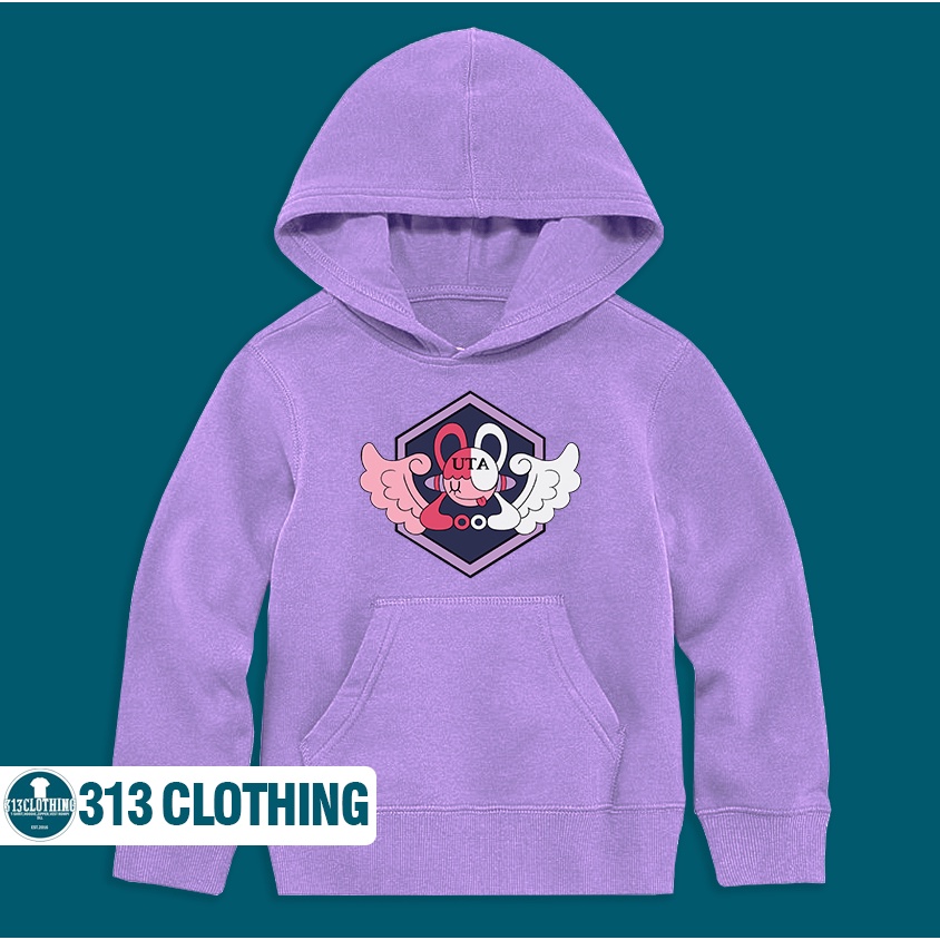 Jaket Hoodie Anak Uta One Piece Hoodie Sweater Anak One Piece Uta