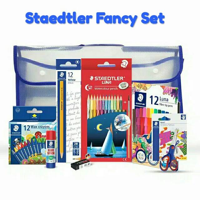 

Staedtler Fancy Set / Paket Lengkap Super Hemat Peralatan Anak Sekolah