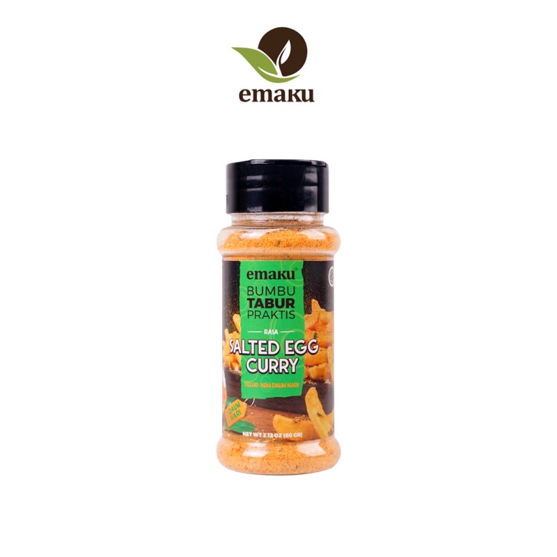 

Emaku - Salted egg seasoning powder - Bumbu telur asin - 60 gr