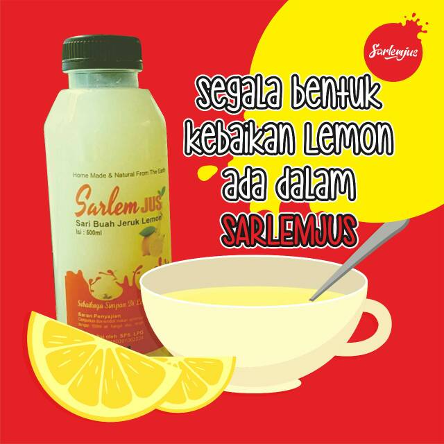 

Jus lemon /sari lemon/ 500ML / sarlemjus 100 % alami