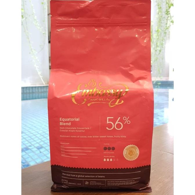 

EMBASSY Couverture Dark Equatorial 56% 2,5 kg - Tulip Couverture 56%