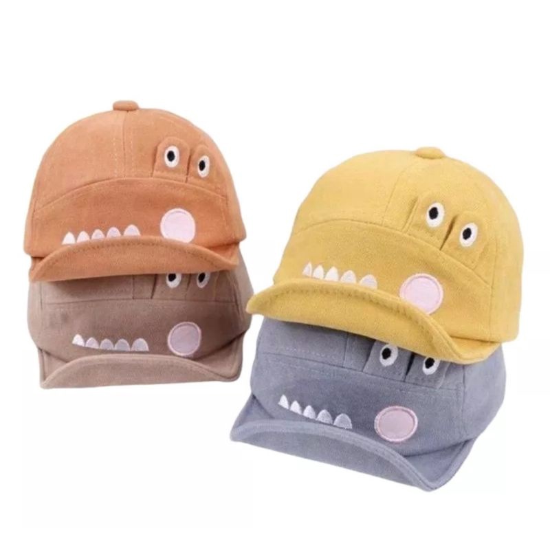 Topi Anak Karakter Crocodile / Topi Anak Motif lucu / Topi Anak Laki Laki Perempuan