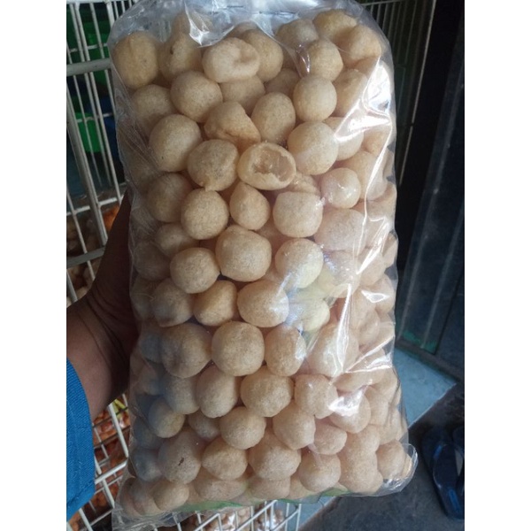 

COD 250GRM Endog Lewo, Emplod Lewo cimol kering Original 250Gr, cemilan khas Garut. Emplod lewo