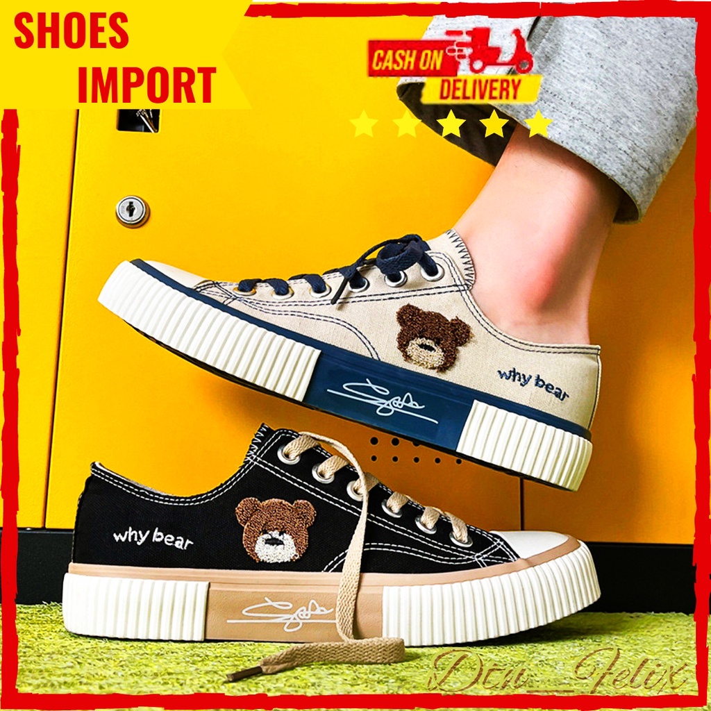 Sepatu Spatu Sneakers Snekers Seneker Running Ranning Casual Kasual Jalan Santai Kuliah Sekolah Wani