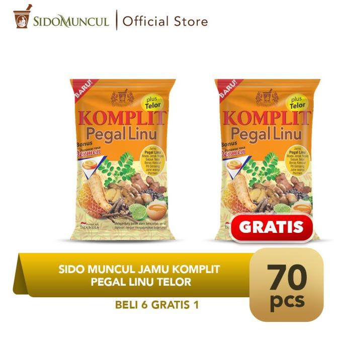 

Sido Muncul Jamu Komplit Pegal Linu Telor 10's - Buy 6 Get 1