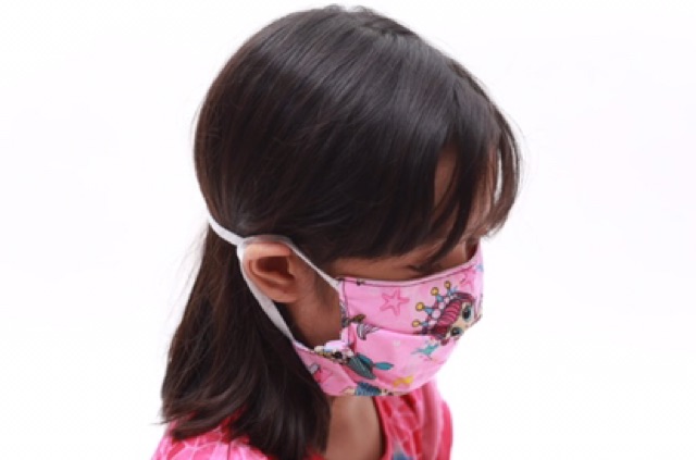 masker anak remaja &amp; dewasa karakter motif /masker aanti virus / masker debu