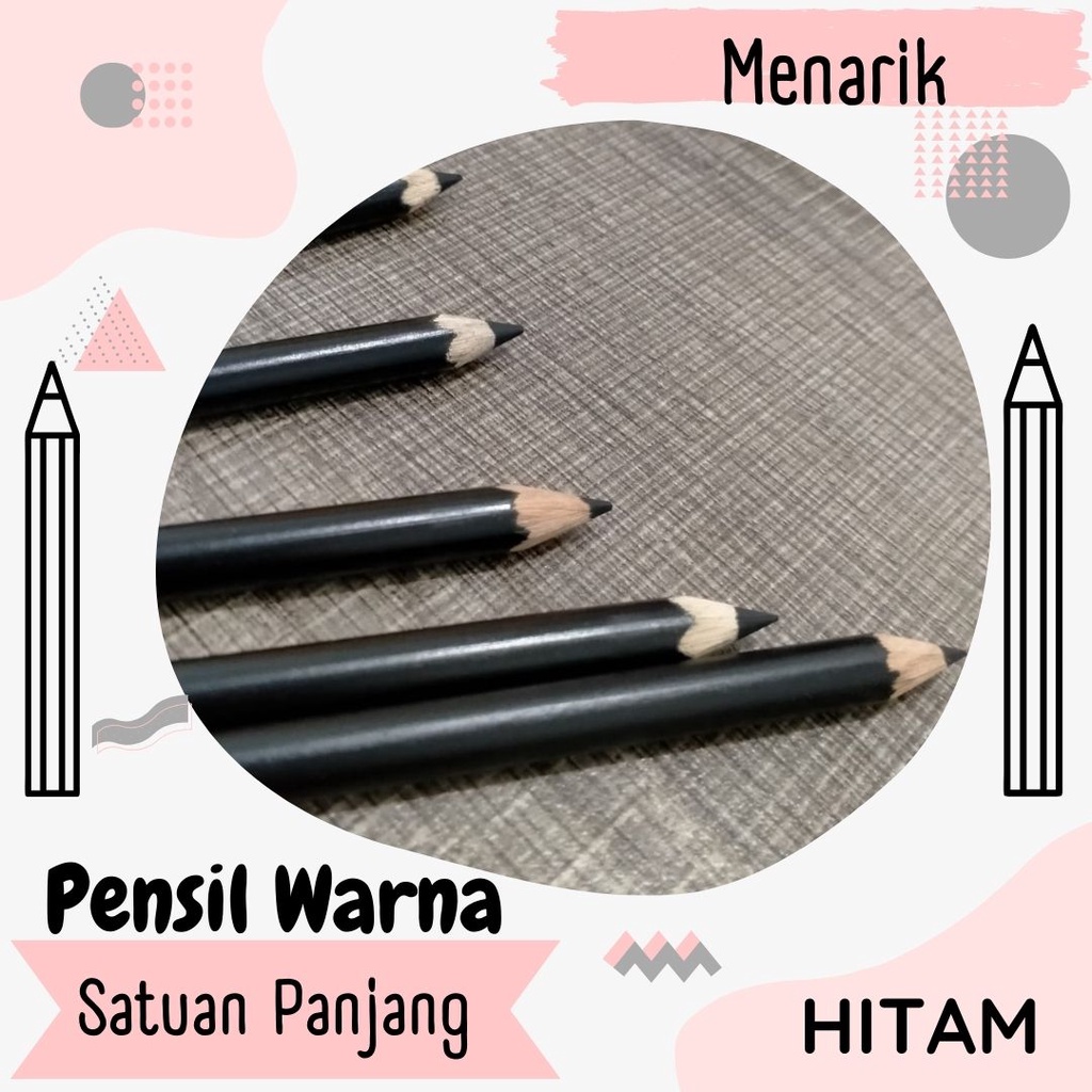 

PENSIL WARNA SATUAN HITAM PANJANG Lengkap Bagus 12 Aneka Warna Rekomendasi Terbagus Recomended Single Color Pencil Set Murah High Quality Murah Eceran Watercolour Staedtler