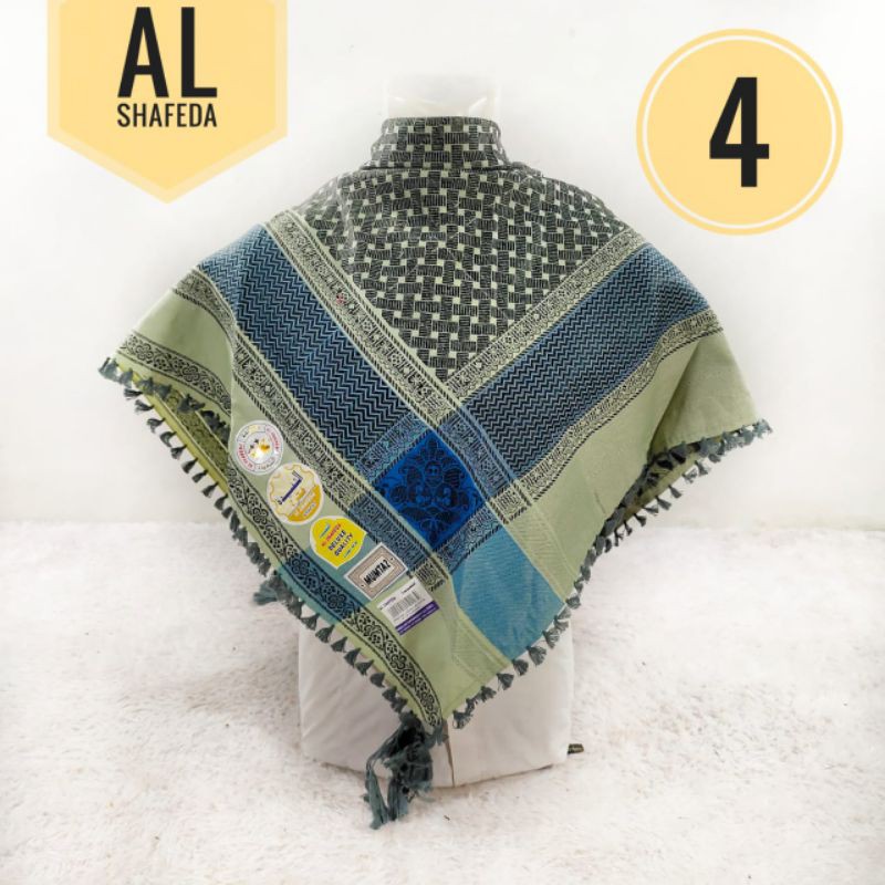 Surban Segiempat Al Shafeda 11032 Mumtaz Koncer Warna Premium Ecer Grosir  SN
