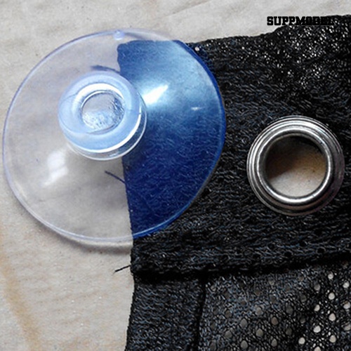 Sfs 2Pcs Tirai Pelindung Panas UV + Suction Cup Untuk Interior Mobil