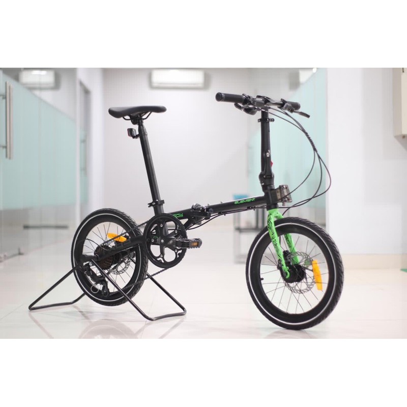 SEPEDA LIPAT ELEMENT TROY X 8 HYDRAULIC DISC BRAKE, 8 SPEED, TELESCOPIX, MAGNETIC CLIP
