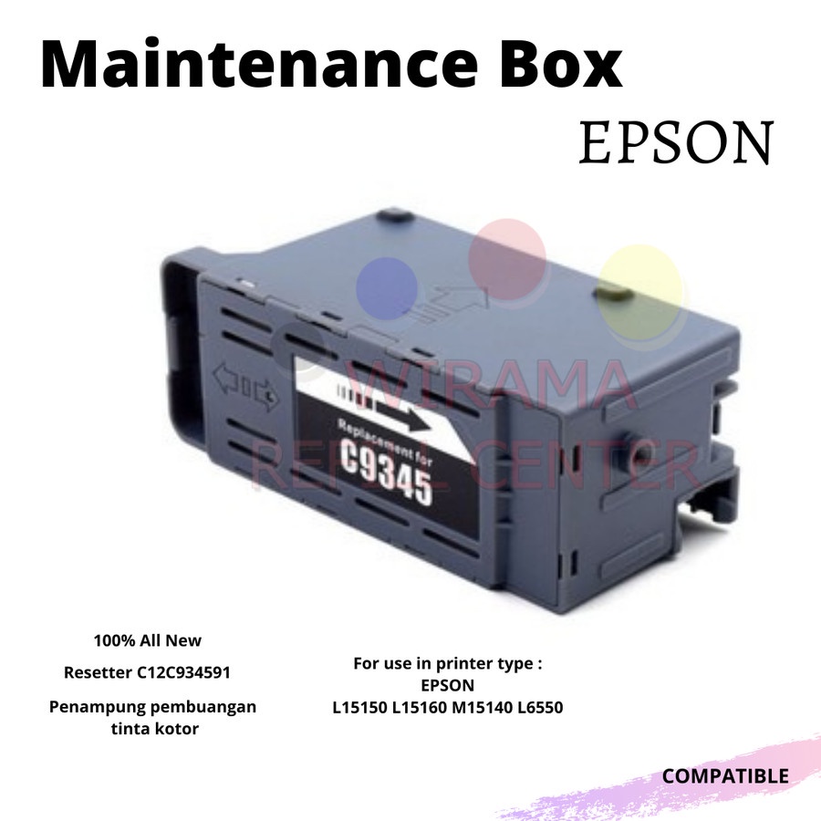 Jual Maintenance Box C9345 C12c934591 Epson L15150 L15160 M15140 L6550 Shopee Indonesia 1870