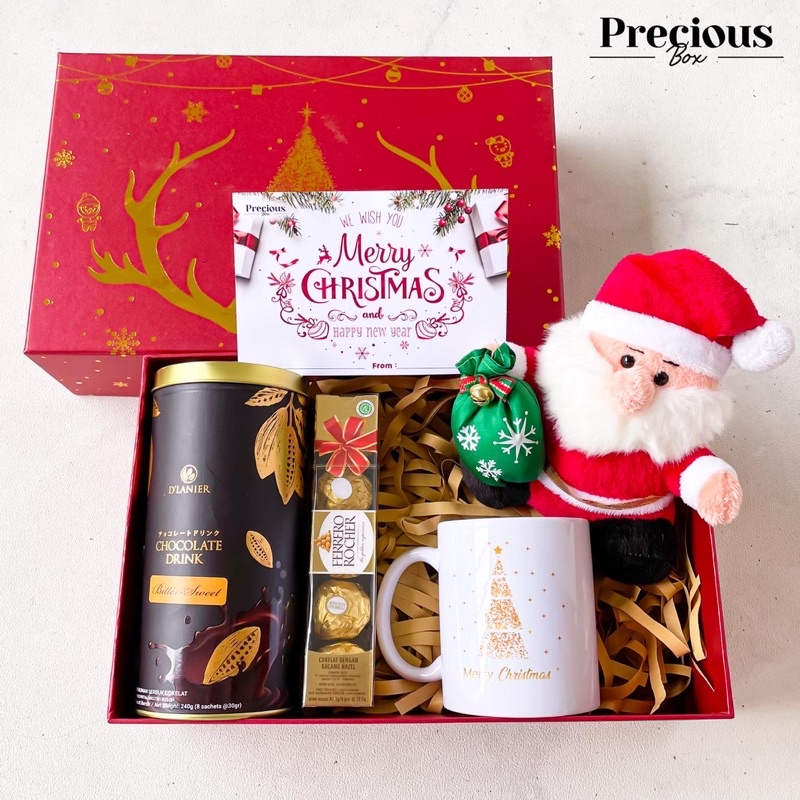 

CHRISTMAS HAMPERS SET | KADO NATAL PREMIUM | READY STOCK | HADIAH CUSTOM | SANTA CLAUS | MUG | PARSEL CHOCOLATE