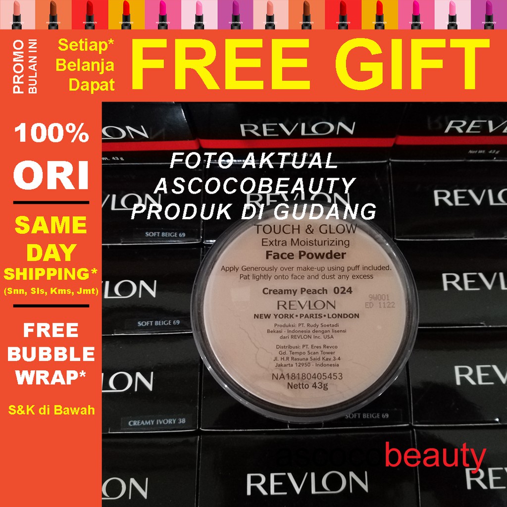 REVLON Bedak Tabur | Touch &amp; Glow Face Powder T&amp;G ✰ ascocobeauty ✰