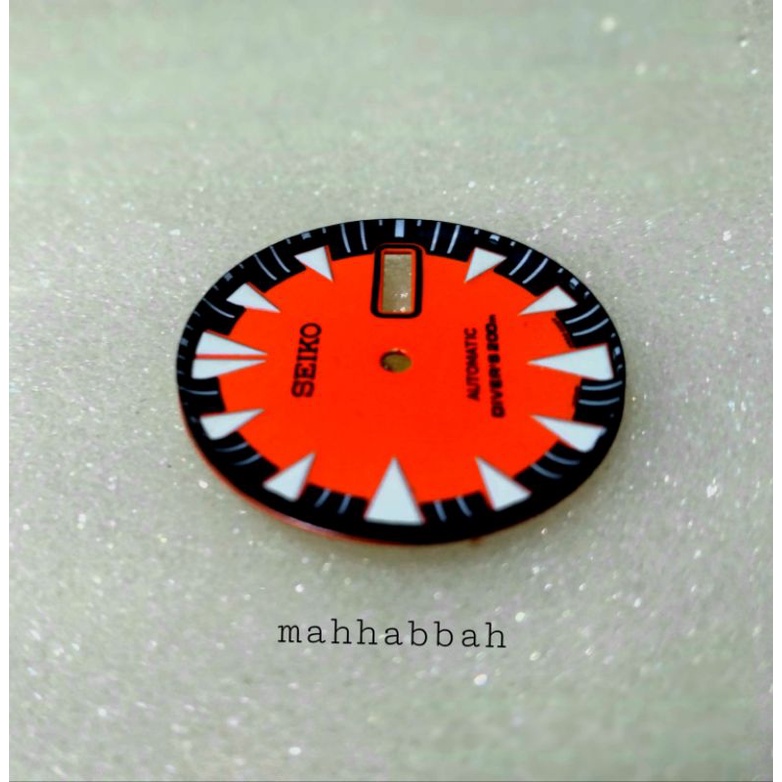 Dial/plat aftermarket seiko monster