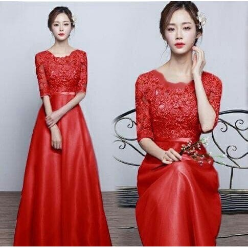 ❤️Bodycon Dress Brukat Brokat Lace Lokal Bandung❗️Lengan Terompet Yellow Mustard Belleza Dress MPD