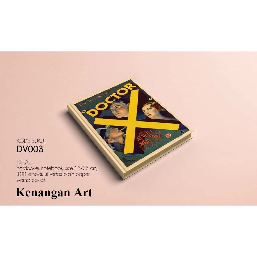 

Notebook Vintage - Doctor X ED003
