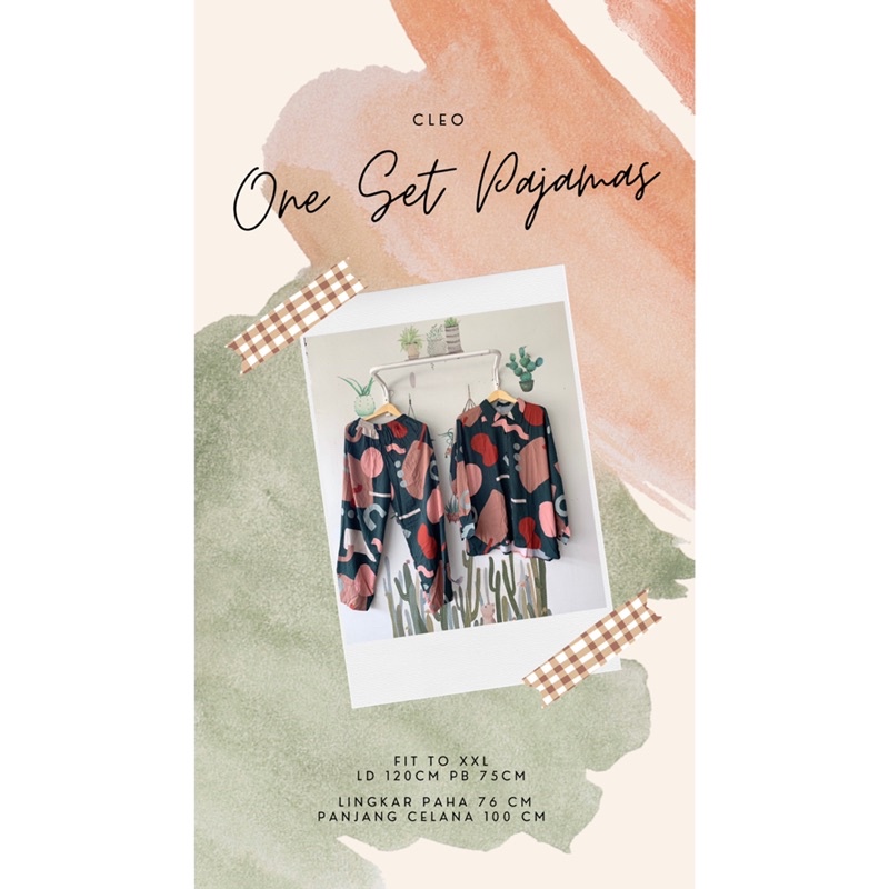 one set piyama jumbo