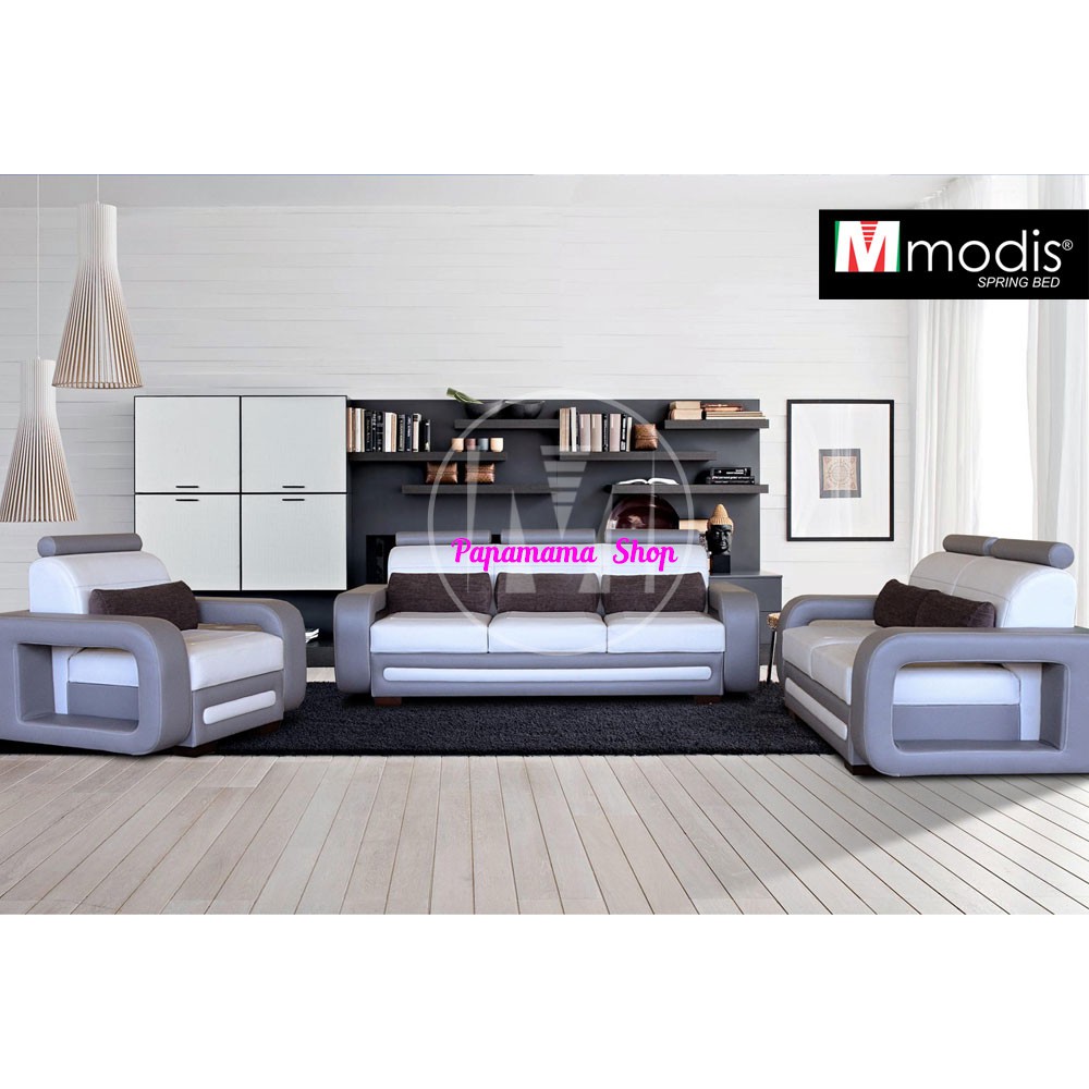 Sofa Tamu 321 Modis Derby - Sofa Tamu Minimalis Kulit - Medan - Promo Sofa Modis
