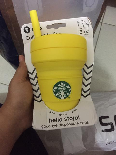 Starbucks X Stojo Collapsible Cup Best Seller