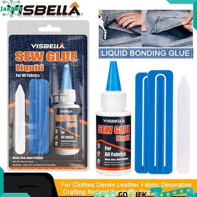 

paling diminati] Clothing Repair Glue Sewing Solution- Lem Perbaikan Kain Tanpa Jahit