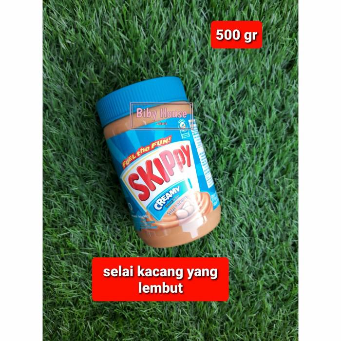 

SKIPPY PEANUT BUTTER / SELAI KACANG SKIPPY 500 GR TERMURAH - CREAMY 500 GR