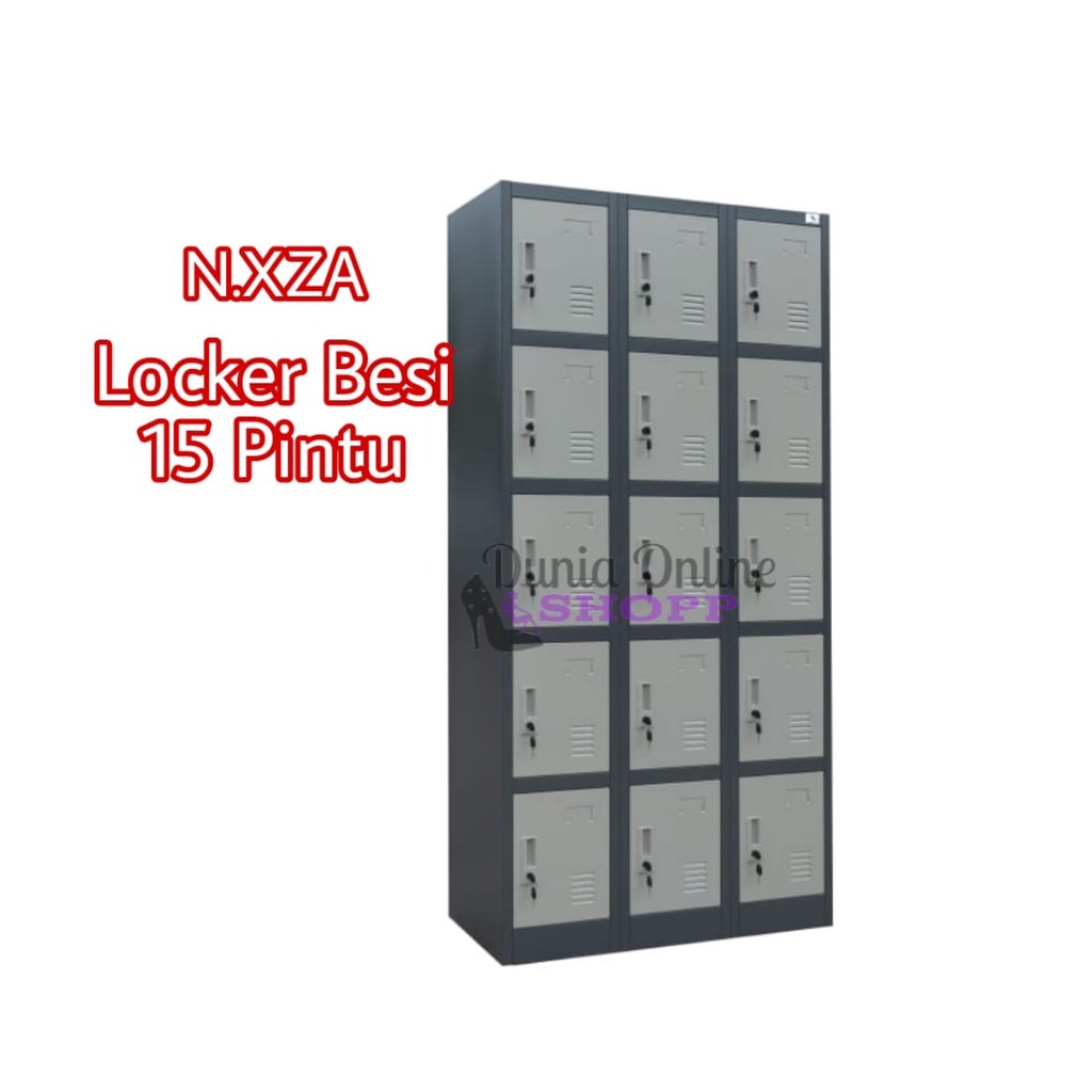 Locker Besi 15 Pintu/Locker 15P / Locker Besi / Locker 15 Pintu