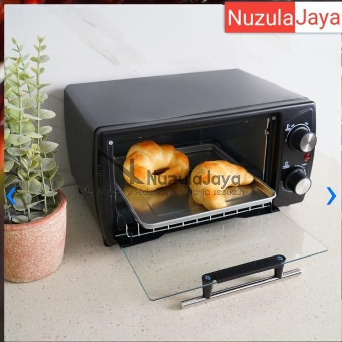 {{{{}}] Krisbow oven toaster 10L 350w hitam