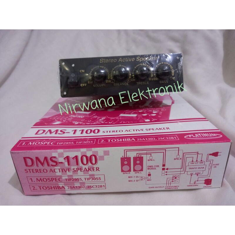 KIT POWER SPEAKER AKTIF STEREO DMS 1100