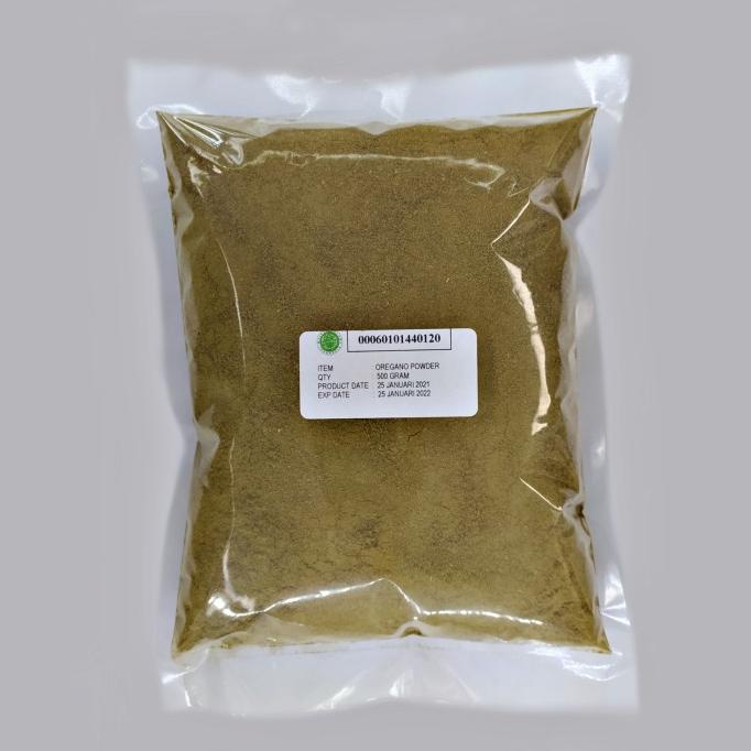 

bumbu OREGANO BUBUK / OREGANO POWDER KEMASAN 500 GRAM KUALITAS PREMIUM 100%