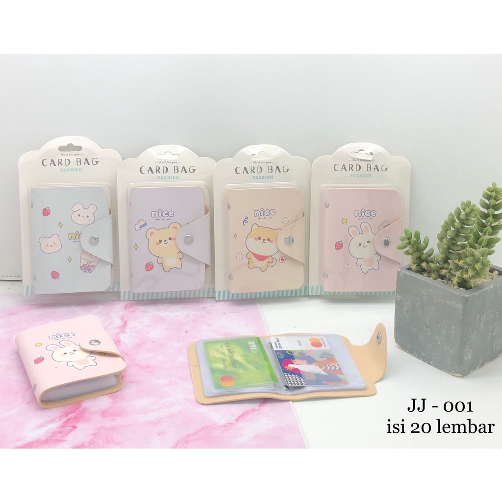 DOMPET KARTU CARAKTER LUCU