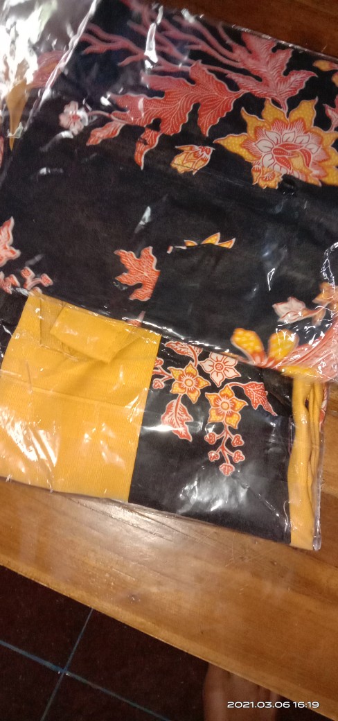 Wou Batik Couple Busui Sibulan Family Model Gamis Adipati Keluarga Anak Cewek Dan Cowok - Kg053