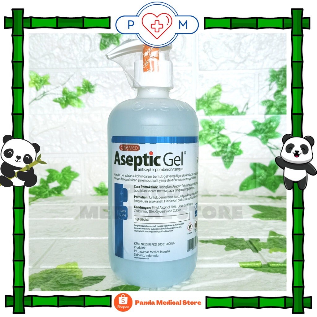 Hand Sanitizer OneMed 500ml Gel / Aseptic Gel OneMed 500ml