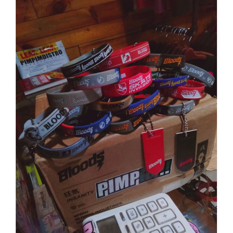 BRACELET / GELANG BLOODS ORIGINAL PIMPIMDISTRO