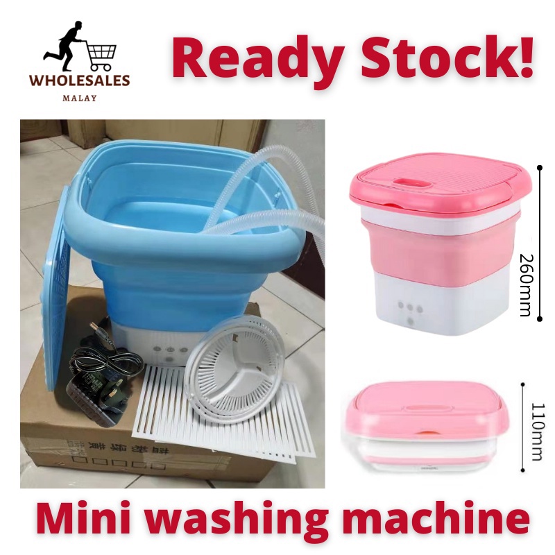 Mesin Cuci Portable Mesin Cuci Lipat Mini Folding Washing Machine Mesin Cuci Kecil Mini Portable KAPASITAS 2,0kg