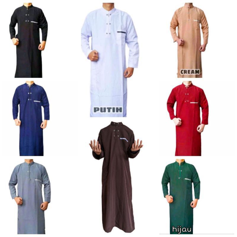 jubah anak/gamis anak  laki laki 1-14 tahun