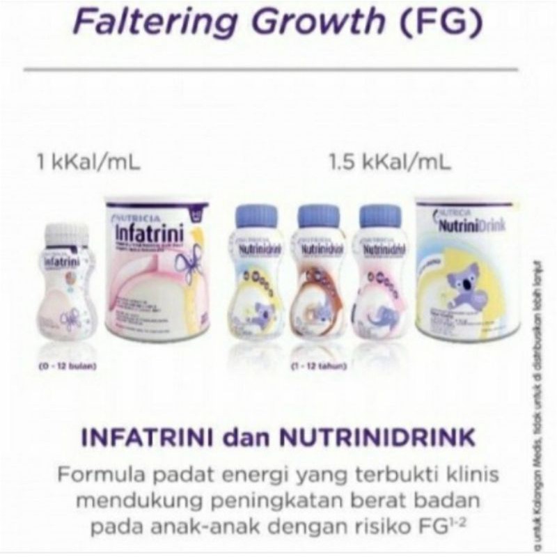 NUTRINIDRINK NUTRINI DRINK 400 GR POWDER VANILA