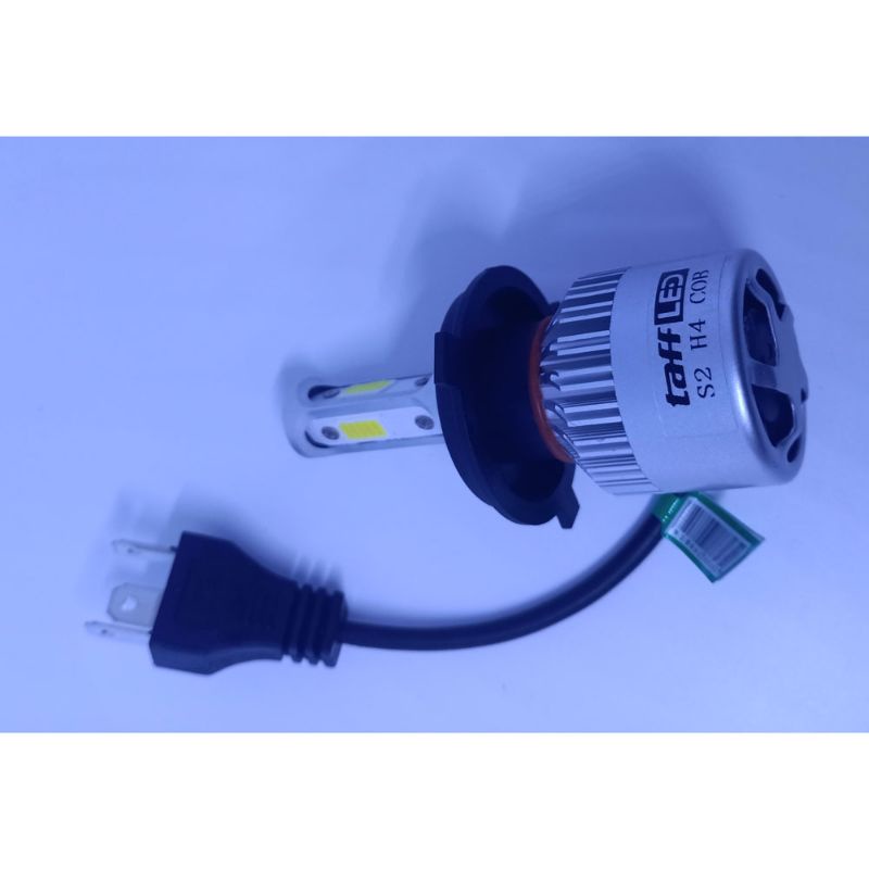 TaffLED Lampu Mobil LED COB Headlight 8000LM H4/9003 S2 Chip 2 PCS