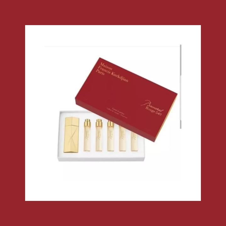 100% ORIGINAL Maison Francis Kurkdjian Baccarat Rouge 540 Extrait de Parfum Gift Set 5x11ml - Unisex