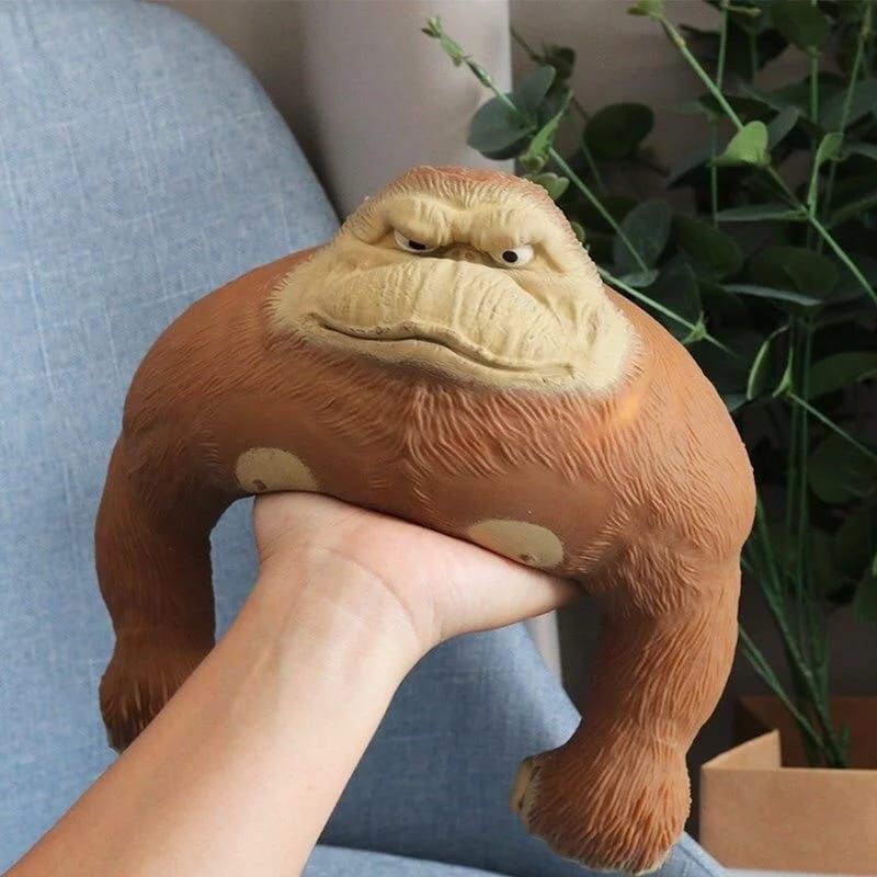 hokkiterus21⭐⭐⭐⭐⭐ SQUISHY KINGKONG squishy gorilla squishy monkey squishy monyet squishy lempar Jumbo S029