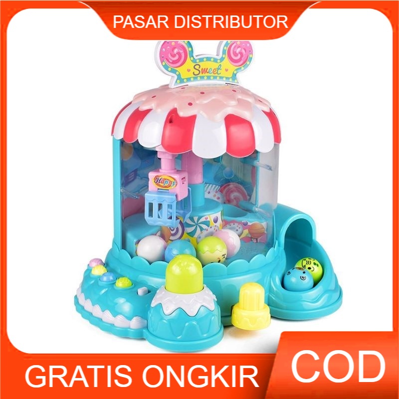 Mainan Anak Doll Catcher 1140 Mesin Capit Bola Jepit Boneka - Mainan - Mainan Anak