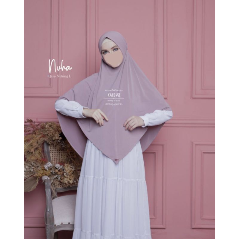 nuha bergo jersey by Kaisya READY STOCK