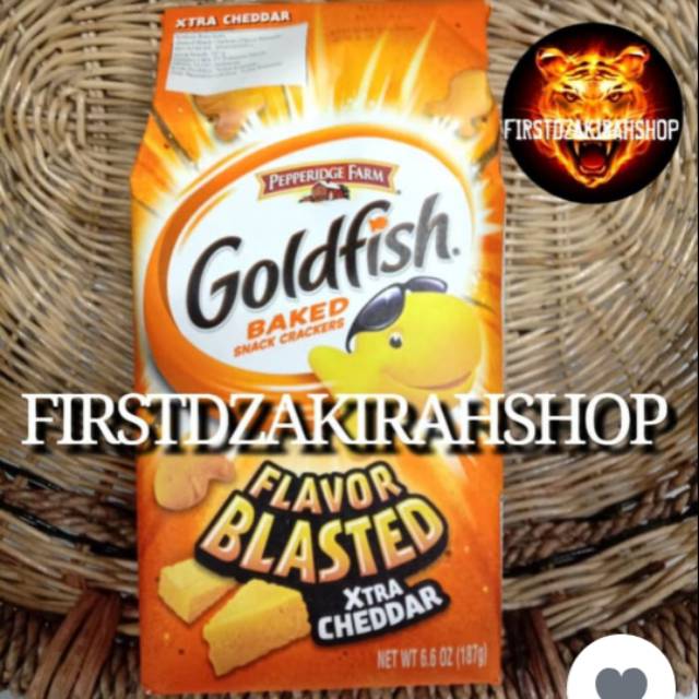 

Goldfish flavor blasterd x-tra cheddar 187gr