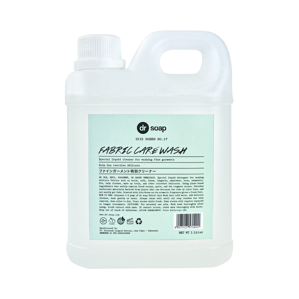 Dr Soap Fabric Care Wash Irish Green
