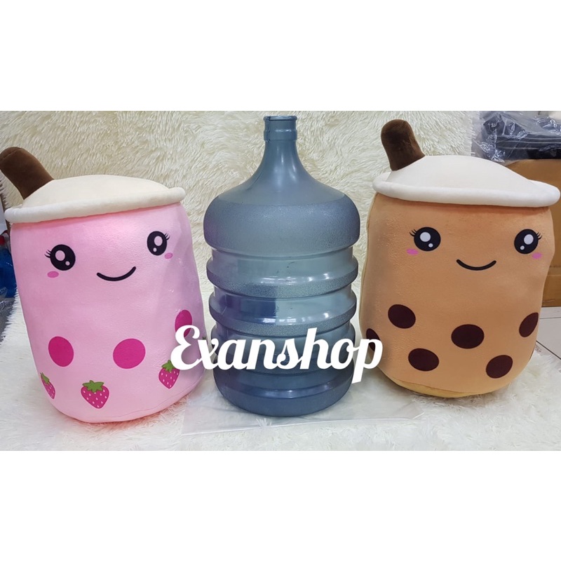 boneka boba brown sugar boba milk tea jumbo