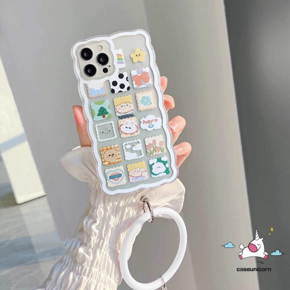 Tali Lanyard Gantungan Kunci Anti Hilang Bahan Silikon Warna Macaron Untuk Case Handphone Universal