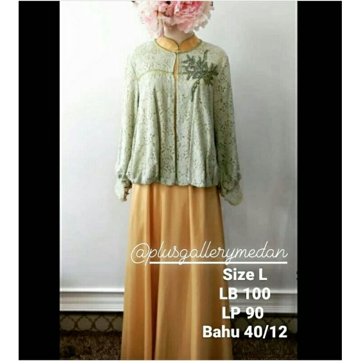 Dalaman+Blazer Brokat