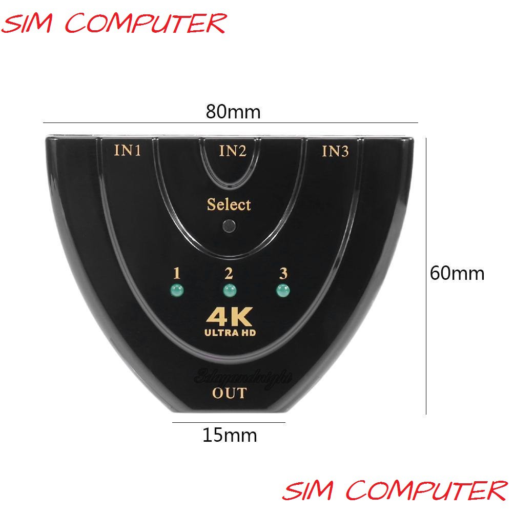 HDMI 4K x 2K HDMI Switch 3 port HDMI Switcher 3 port
